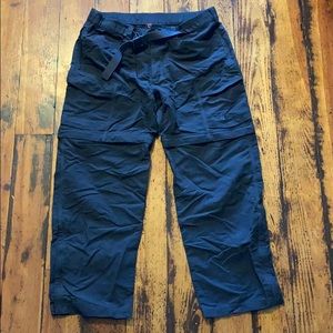 The North Face Mens Convertible Cargo Pants Large